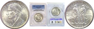 1936 Boone Commemorative Half Dollar  -  PCGS MS-65 - Picture 1 of 3