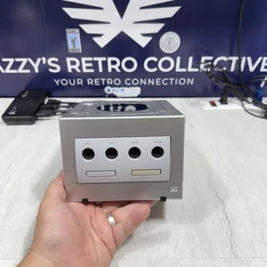 Nintendo GameCube Platinum Console - DOL-101 USA Clean Tested 4 Games All Cables - Picture 1 of 43