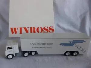 1985 Winross Eagle Transfer Corp Moving Van Tractor Trailer Boxed EUC - Picture 1 of 5