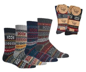 6536 Hygge Socken Strickstrümpfe Longsocks im 2er Set Wolle Gr. 36 - 42 kuschlig - Picture 1 of 1