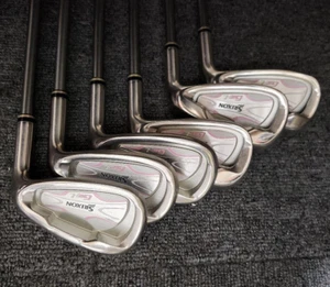 Ladies Srixon GiE-L Iron Set of 6 7-SW SV-3019J Graphite Flex L Right haded USED - Picture 1 of 8