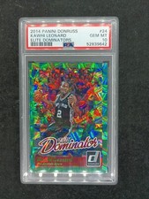 2014 Panini Donruss KAWHI LEONARD PSA 10 Elite Dominators #/999