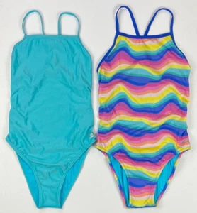 Women's Speedo Vibe Collection Repreve One Piece Swimsuit Swim - Picture 1 of 5