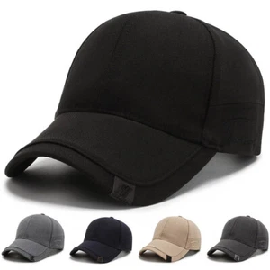 Men Sunshade Outdoor Baseball Caps Peaked Cap Sun Hat Trucker Hats Solid Color ` - Bild 1 von 19
