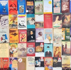RANDOM MIX Lot of 10 Paperback Classics LITERATURE Decor Instant Library Staging - Picture 1 of 3