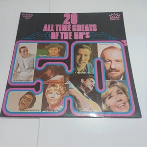 20 ALL TIME GREATS OF THE 50’s EXCELLENT CONDITION VINTAGE VINYL RECORD 1972 - Picture 1 of 4