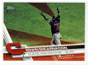 2017 TOPPS MINI ON DEMAND ORANGE EDWIN ENCARNACION #d 08/25 - Picture 1 of 1