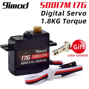 S0017M Micro Mini Servo 17g Metallgetriebe 1,8KG Digital Servo für RC Flugzeug Boot Auto - Bild 1 von 11