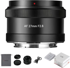 Lente de gran apertura 7artisans 27 mm F2,8 AF APS-C para cámaras Sony con montaje E - Imagen 1 de 8