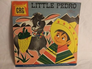 Little Pedro: The Children's Record Guild CRG 5025 Vinyl Record Album 10" - Picture 1 of 12
