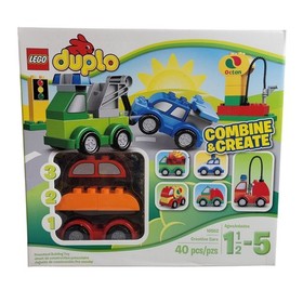 LEGO Duplo Combine & Create 10552 Creative Cars 40 Pieces Preschool Retired NEW