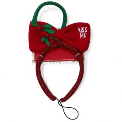 Disfraz diadema de perro de Navidad KISS ME M/L NUEVO CON ETIQUETAS sesión de fotos familiar de vacaciones mascota Foto 1 de 2