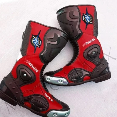 MV AGUSTA LEATHER MOTORBIKE BOOT - Image 1 of 2
