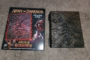 De lujo EVIL DEAD NECRONOMICON Libro de los Muertos Animado LED Halloween - Imagen 1 de 2