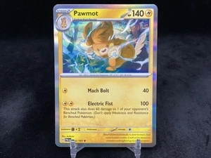 PAWMOT 076/193 HOLO RARE POKEMON TCG: SV02 - PALDEA EVOLVED NM - Picture 1 of 2