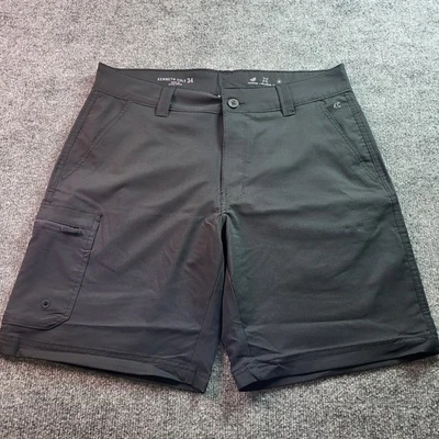 Kenneth Cole Hombres Gris Ligero 4 Vías Elastizado Resistente al Agua Carga Talla 34 Foto 1 de 4