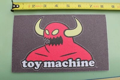 TOY MACHINE Skateboards Griptape Devil Evil Skateboarding Grip Tape STICKER - Image 1 of 3