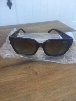 Gafas de sol para mujer Tory Burch marrón tortuga nuevas sin etiquetas Foto 1 de 4