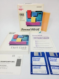Microrim Personal R:Base 1.0 Vintage Software (IBM PC, 3,5" Diskette) - gebraucht - Bild 1 von 14