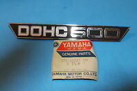 NOS OEM Yamaha Side Cover Emblem 1973-74 TX500 1975 XS550 Street 371-21787-00