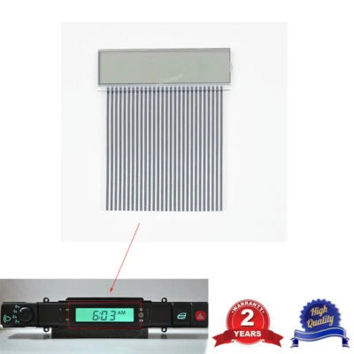 For Jaguar XJ6 XJ8 X300 XJR Cluster Digital Clock LCD Display Screen 1995-1998 - Image 1 of 2