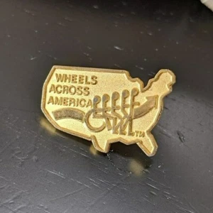 Pin Wheels Across America Gold United States - Imagen 1 de 5