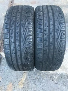 2 Winterreifen 245/45 R18 100V Pirelli Sottozero Winter 240 Serie2 RSC DOT14 6mm - Bild 1 von 2