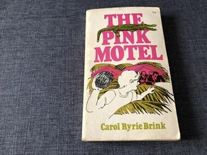 THE PINK MOTEL by Carol Ryrie Brink Rare First Collier Printing 1972 See All Pic - Picture 1 of 5