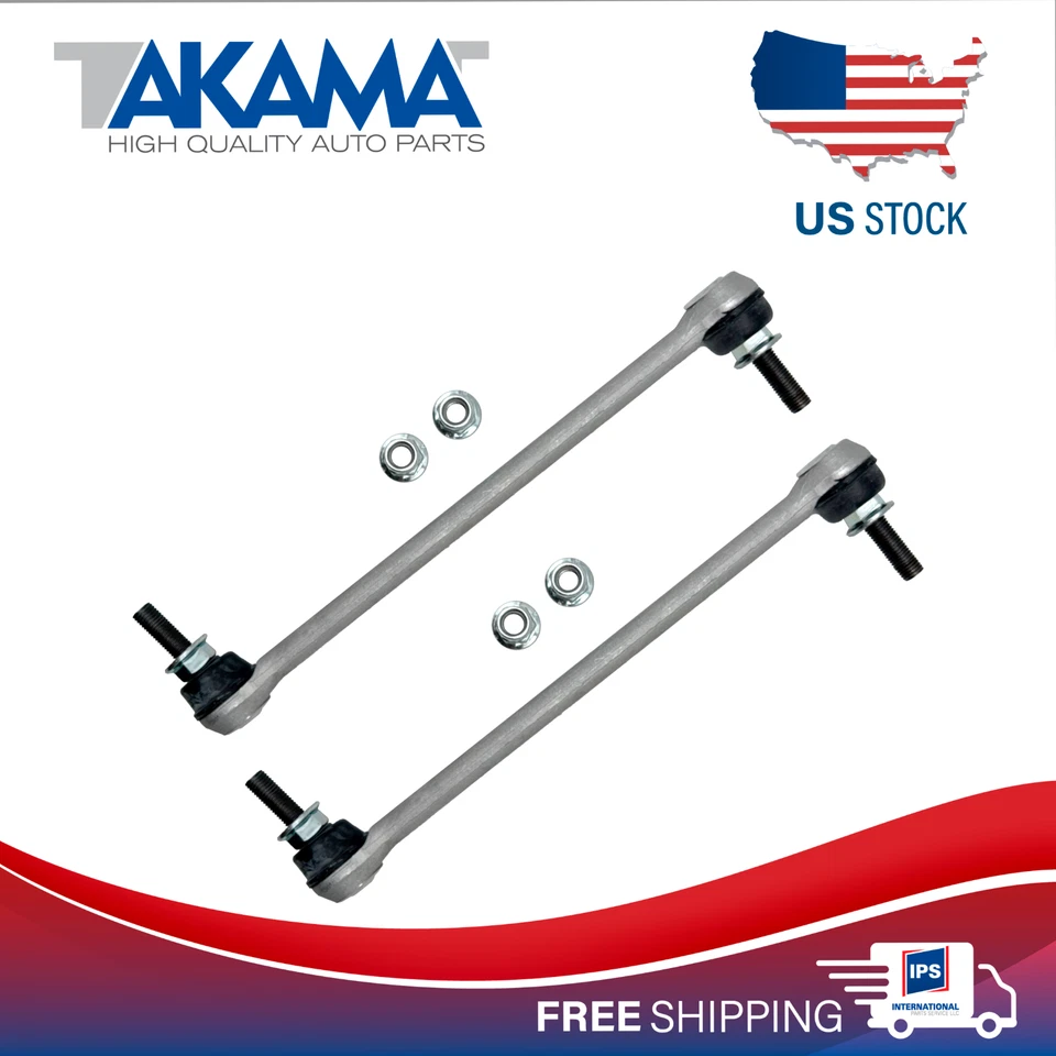 2pcs Front Stabilizer Sway Bar End Link for 18-24 NISSAN KICKS, 20-24 VERSA - Image 1 of 4