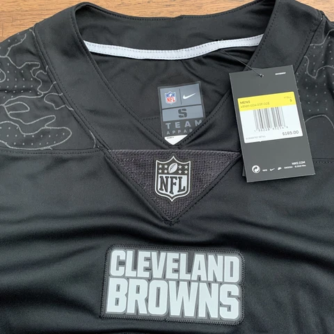 NWT Nike Cleveland Browns Limited NFL Jersey 6 Reflect Baker Mayfield Small $185 Cover
