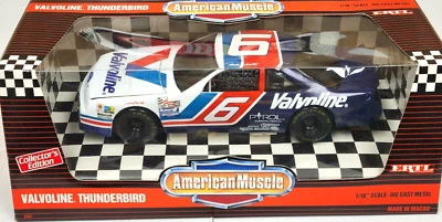 ERTL 1/18 - Valvoline Ford Thunderbird - NASCAR #6 Mark Martin, NEW - Image 1 of 4