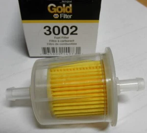 5/16" Inline Fuel Filter NAPA Gold 3002 Wix 33002 TACOM 5704410 2910-00-900-3162 - Picture 1 of 1
