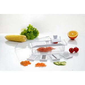 KitchenWorthy Complete KITCHEN PREP CENTER Slice - Dice - Juice - Grate - Shred - Picture 1 of 3