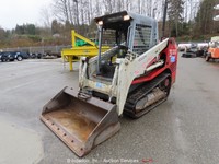 2011 Takeuchi TL120 Skid Steer Track Loader Compact Crawler Aux Hyd bidadoo