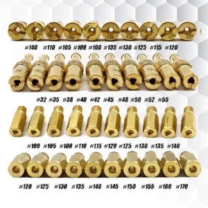 Carburador de carburador para nibbi 26 mm 30 piezas chorros principales + kit de chorros lentos/jet piloto de 10 piezas - Imagen 1 de 7