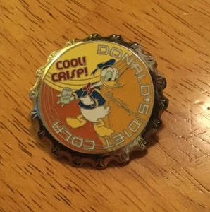 Disney WDW Pin Cool! Knackig! Donald's Diet Cola, 2003, Reparatur nötig - Bild 1 von 2