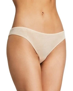 SKIN Organic Pima Cotton Jersey Nude Bikini Brief Panty L51201 Size Large - Picture 1 of 2