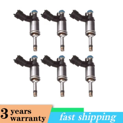 Inyector de combustible 6 piezas para Ford Explorer 2013-2019 y Lincoln MKS MKT 2011-2017 3,5 L Foto 1 de 4