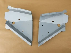RENAULT 5 GT TURBO CLIO PHASE 1 FRONT JACKING POINTS REPLACEMENT ZINTEC PLATED - Picture 1 of 2