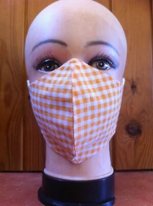 Face Mask Adult Reusable Washable Double Layer With Filter Pocket U.K.10 design - Picture 1 of 5