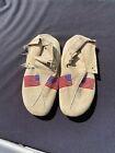 MAGNOLIA PEARL RARE COLLECTIBLE SOFT LUXURIOUS BEADED MOCCASINS USA FLAG JULY 4
