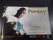 Portsmouth v Liverpool 15.9.2007 programme Premiership