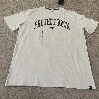 Camiseta Under Armour Project Rock Payoff Blood Sweat Respect para hombre nueva con etiquetas (grande) Foto 1 de 3