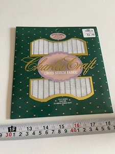 Charles Craft Cross Stitch Fabric 14 Ct. 1 Pc 12x18 100% Cotton NEW - Picture 1 of 2