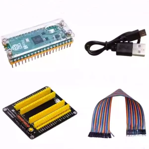 Raspberry Pi Pico 2 2H 2350 RP2350 Kit Case GPIO Board Micro USB Dupont - Picture 1 of 8