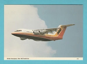 AVIÓN - CHARLES SKILTON NO. POSTAL 413 - BAe 146 aeroespacial británico - Imagen 1 de 2