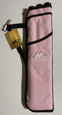 OMP Archery Hip Quiver Pink for Compound Traditional & Recurve Bows Lightweight - Image 1 of 3