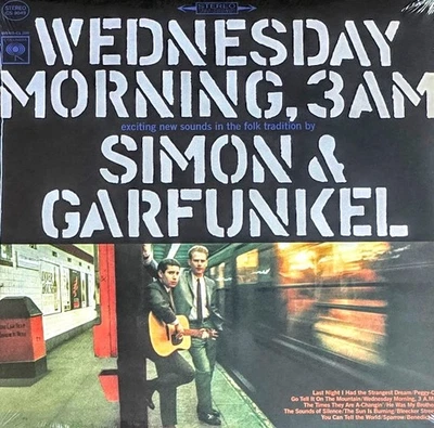SIMON & GARFUNKEL WEDNESDAY MORNING, 3 AM - 180-GRAM VINYL LP " NEW, SEALED " - Imagem 1 de 2