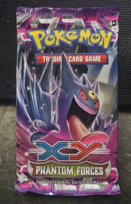 Pokémon TCG XY Phantom Forces Booster Pack (Mega Gengar) – Sealed – Fast Ship - Image 1 of 2