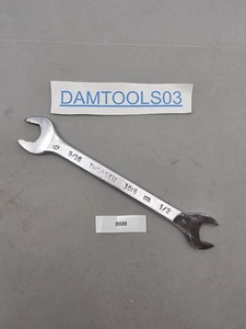 Vintage Thorsen Tools 3016 chiave a estremità aperta 9/16" e 1/2" USA  - Foto 1 di 8